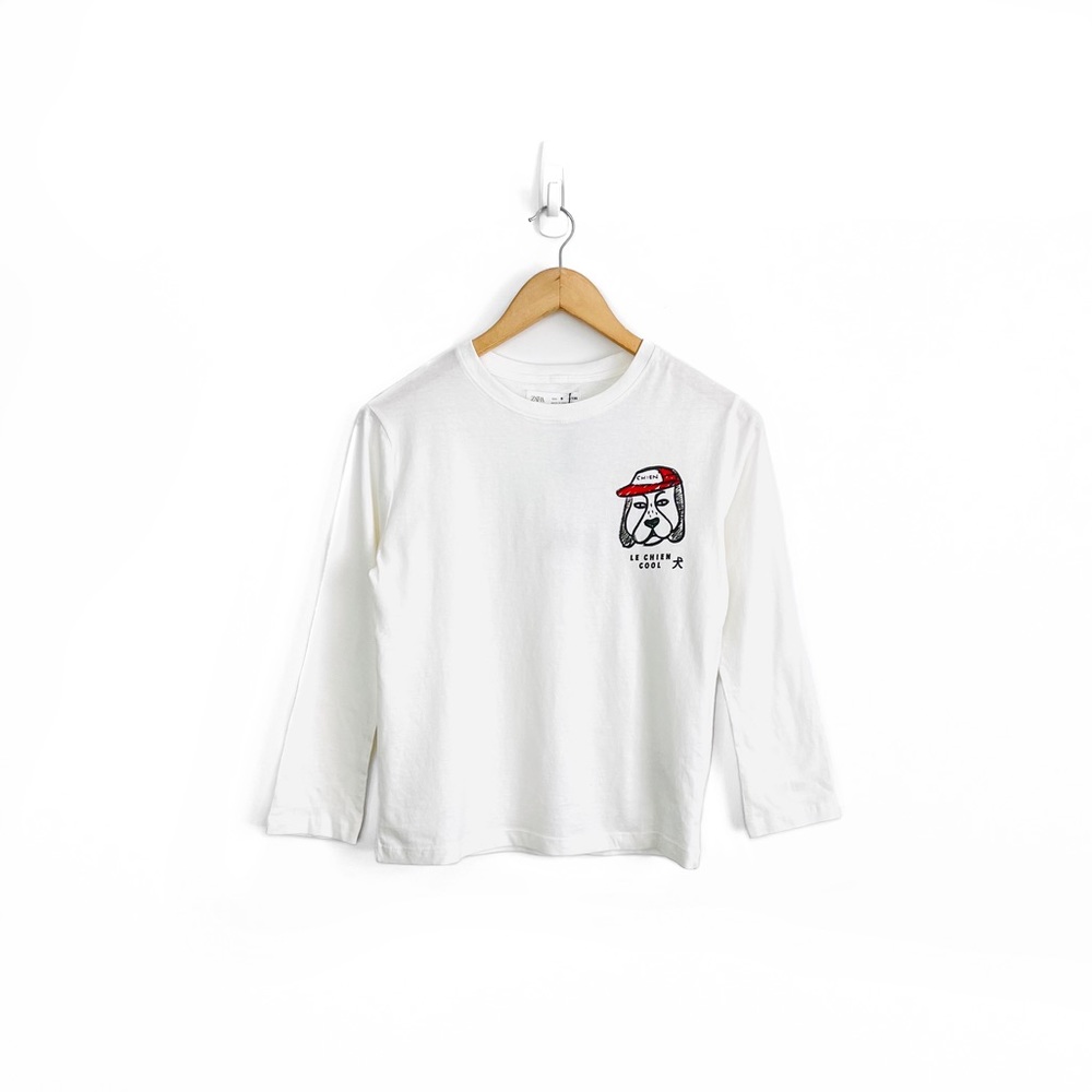 Zara Kids Cool Dog T-Shirt NWT
